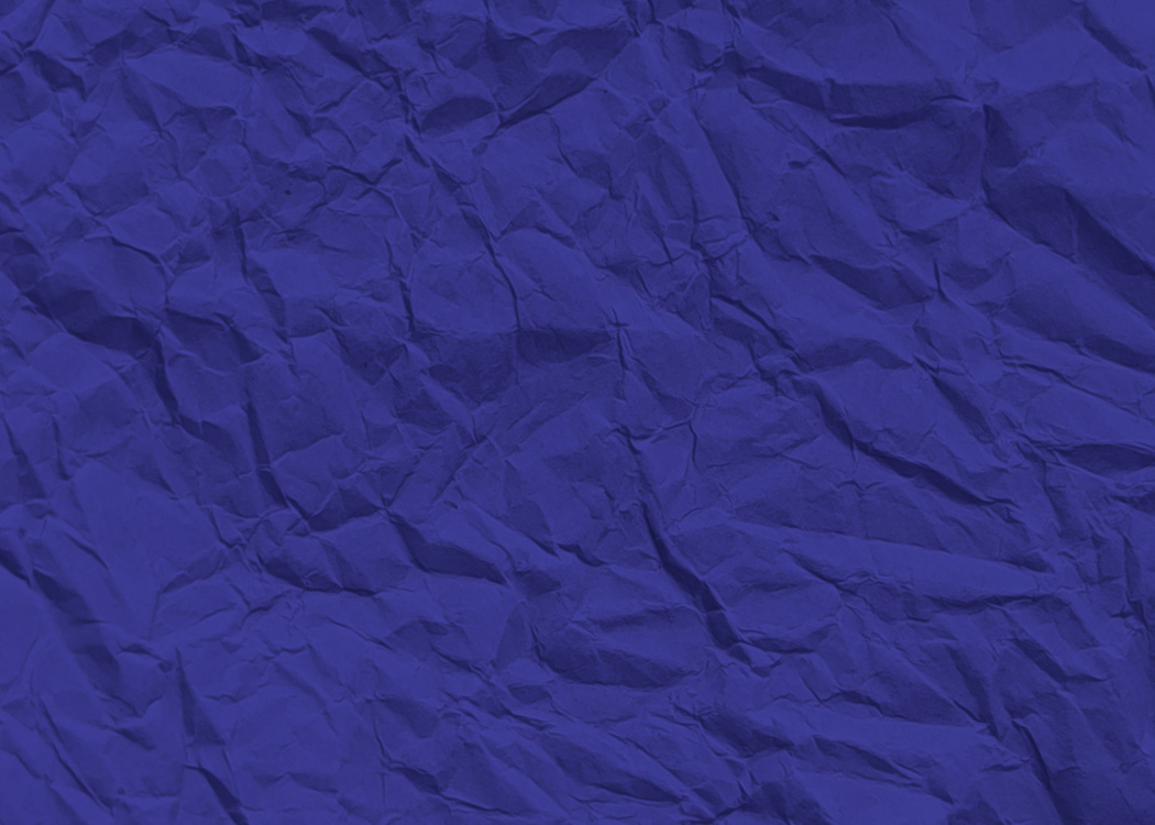 Dark blue crumpled paper background
